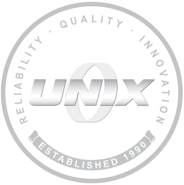 Az UNIX pecsét logó, amit eredetileg egy irodaházi aulába találtunk ki (2012.)