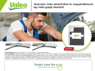 Valeo ablaktörlő akció