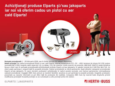 Promotia Elparts-Jakoparts!