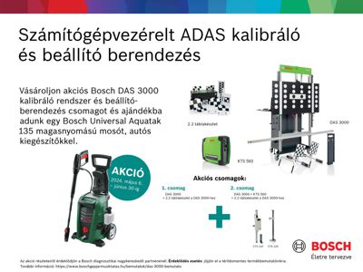 Bosch DAS 3000 csomag akció