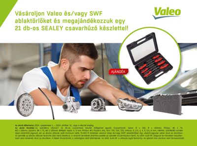 VALEO/SWF ablaktörlő akció