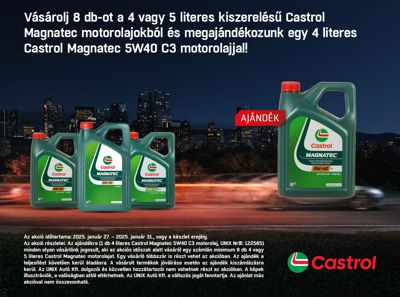 Castrol Magnatec 8+1 akció