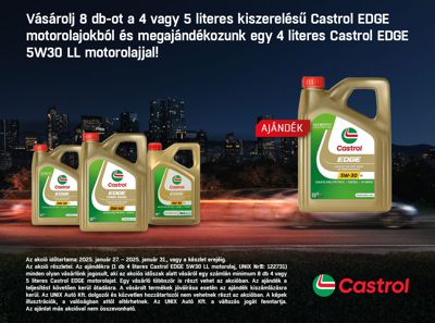 Castrol EDGE 8+1 akció