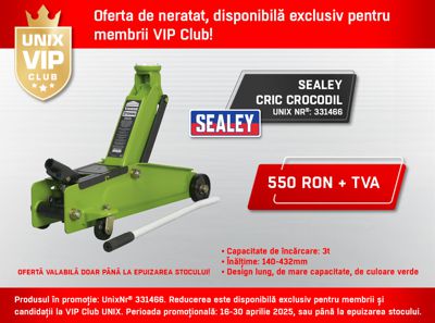 Promotie SEALEY cric crocodil