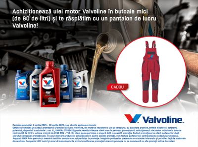 Promotia VALVOLINE