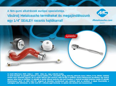 METALCAUCHO akció