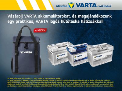 VARTA akkumulátor akció