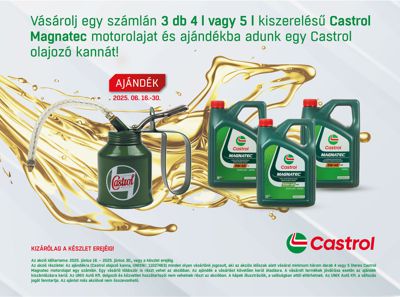 CASTROL MAGNATEC akció