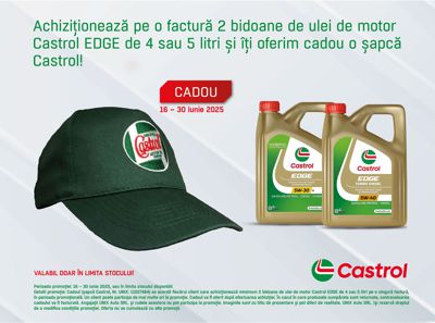 Promotia CASTROL EDGE