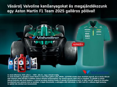 VALVOLINE akció