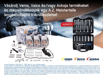 VEMO-VAICO-ACKOJA akció