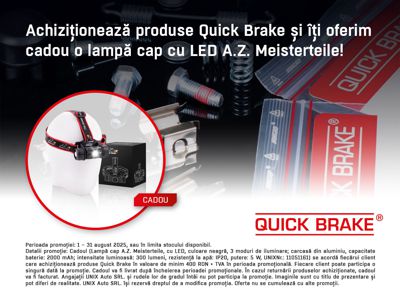Promotia QUICK BRAKE