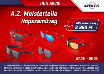 A.Z. Meisterteile napszemüveg akció