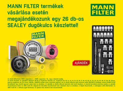 MANN FILTER akció