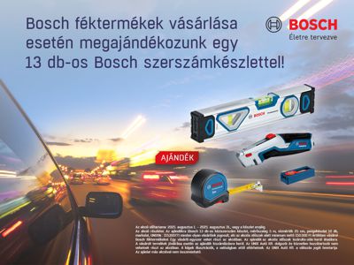 BOSCH fékalkatrész akció
