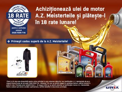 Oferta de 18 rate lunare fara dobanda