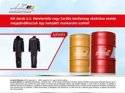 A.Z. Meisterteile nagy hordós kenőanyag akció
