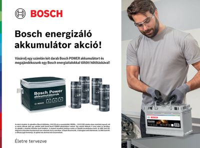 Bosch akkumulátor akció