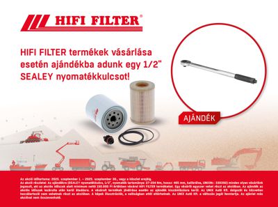 HIFI FILTER akció