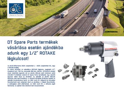 DT SPARE PARTS akció