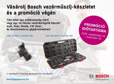Bosch vezérműszíj-készlet akció