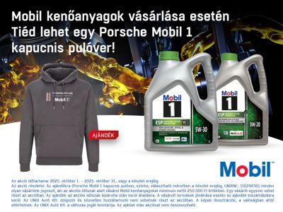 MOBIL kenőanyag akció