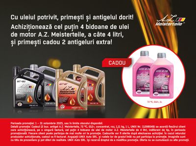 Cu uleiul potrivit, primesti si antigelul dorit!