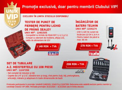 Echipamente de service în promotie