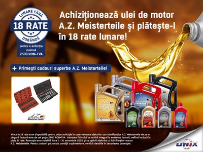 Oferta de 18 rate lunare fara dobanda