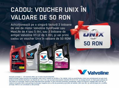 Promotia VALVOLINE