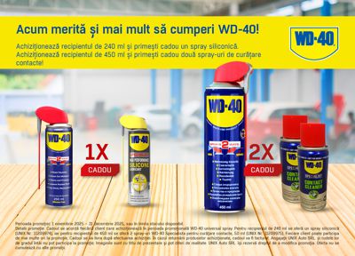 Acum merita si mai mult sa cumperi WD-40!