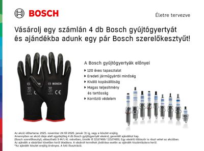 Bosch gyújtógyertya akció