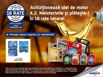 Oferta de 18 rate lunare fara dobanda