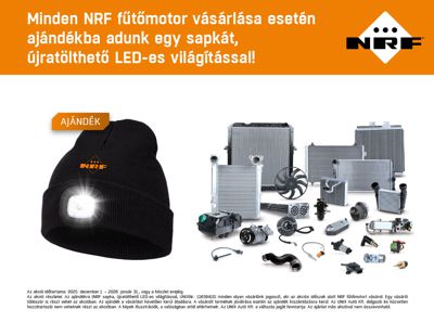 NRF fűtőmotor akció