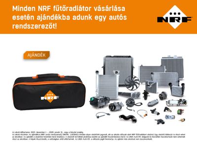 NRF fűtőradiátor akció