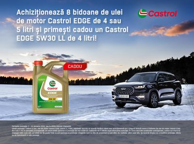 Promotia Castrol EDGE