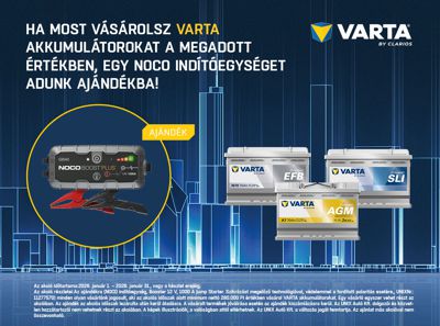 VARTA akkumulátor akció