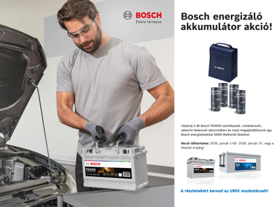 Bosch akkumulátor akció