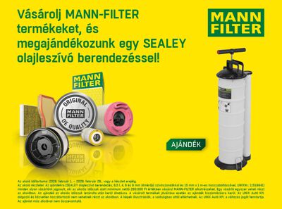 MANN-FILTER akció