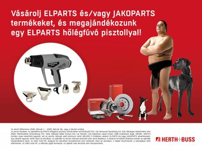 ELPARTS-JAKOPARTS akció