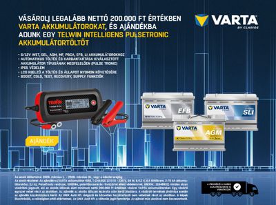 VARTA akkumulátor akció
