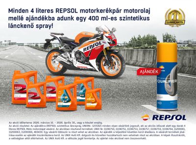 REPSOL motorolaj akció
