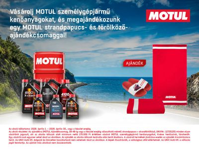 MOTUL szgk. kenőanyag akció