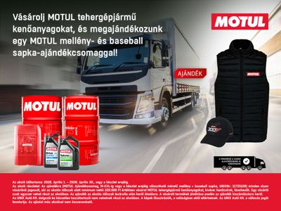 MOTUL tgk. kenőanyag akció