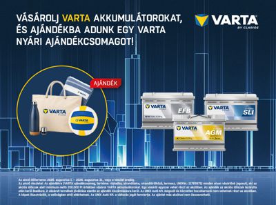 VARTA akkumulátor akció
