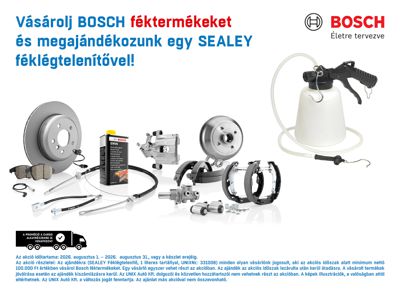 BOSCH fékalkatrész akció