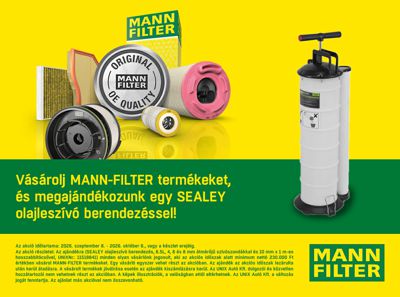 MANN-FILTER akció