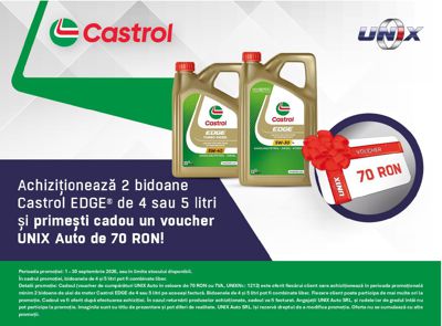 Promotia Castrol EDGE