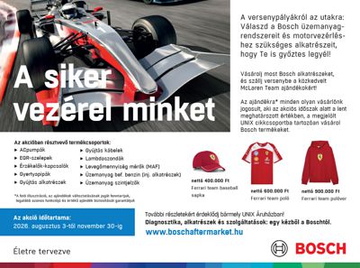 Bosch-Ferrari akció