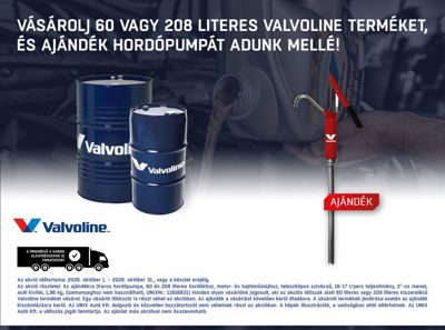 VALVOLINE akció